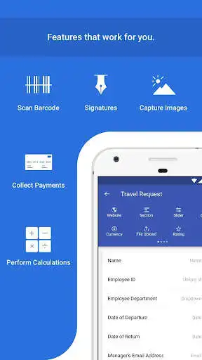 Play Mobile Forms App - Zoho Forms  and enjoy Mobile Forms App - Zoho Forms with UptoPlay