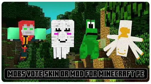 Play Mobs Vote Addon For Minecraft  and enjoy Mobs Vote Addon For Minecraft with UptoPlay