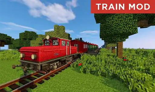 Play Mod about trains in Minecraft as an online game Mod about trains in Minecraft with UptoPlay