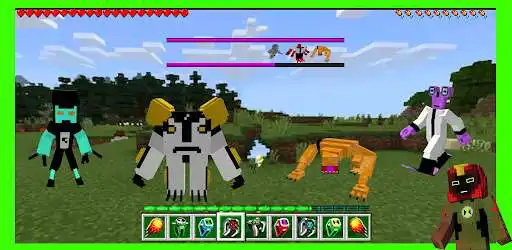 Play Mod Alien Ben of Skins MCPE PE  and enjoy Mod Alien Ben of Skins MCPE PE with UptoPlay