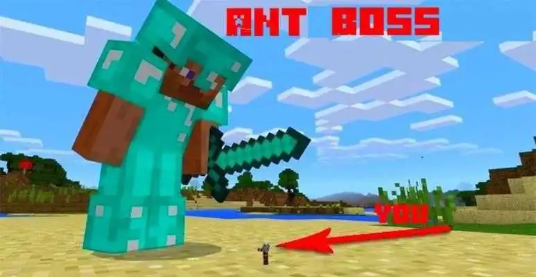 Play Mod Ant Boss Addon MCPE