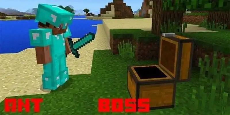 Play Mod Ant Boss Addon MCPE