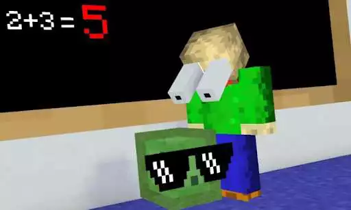 Play Mod Baldi’s Basics Add-On For Minecraft PE  and enjoy Mod Baldi’s Basics Add-On For Minecraft PE with UptoPlay