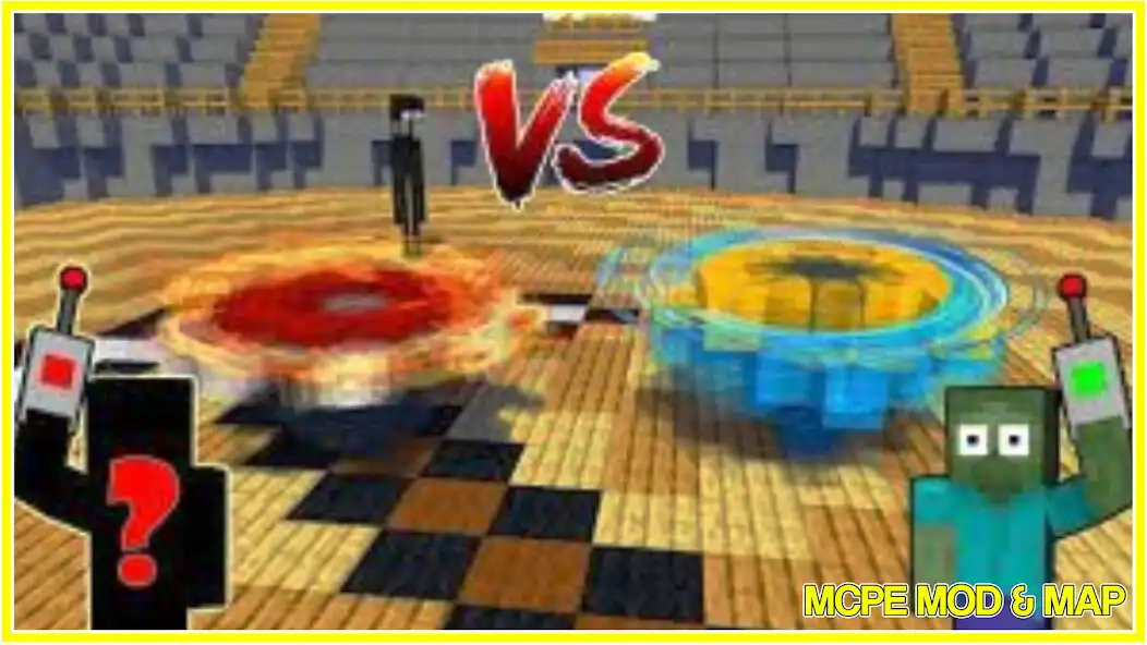 Play Mod Beyblade for Minecraft as an online game Mod Beyblade for Minecraft with UptoPlay