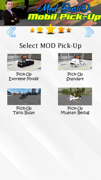 Play Mod Bussid Mobil Pick-Up as an online game Mod Bussid Mobil Pick-Up with UptoPlay