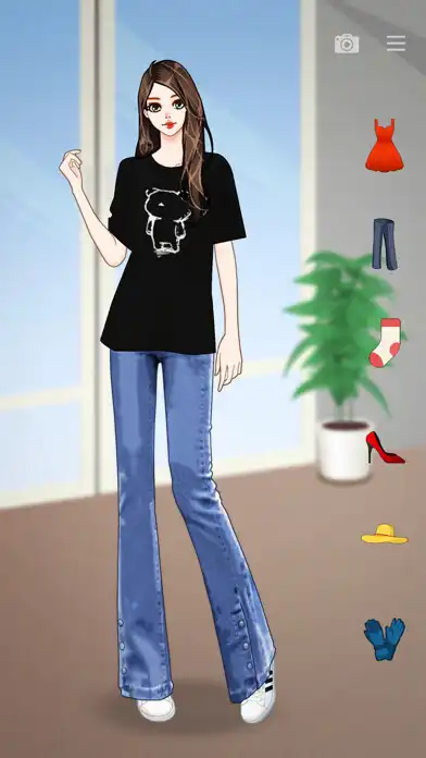 Play Model Dressup (Girl Version) as an online game Model Dressup (Girl Version) with UptoPlay