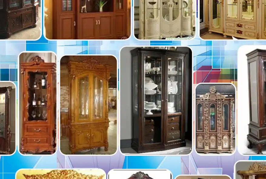 Play Model of teak wood cupboards as an online game Model of teak wood cupboards with UptoPlay