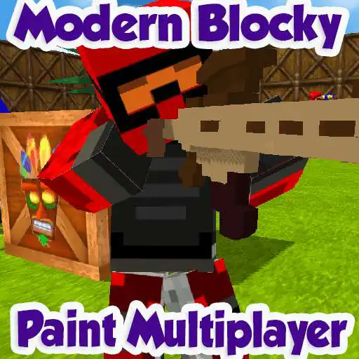 Free play online Modern Blocky Paint Online  APK