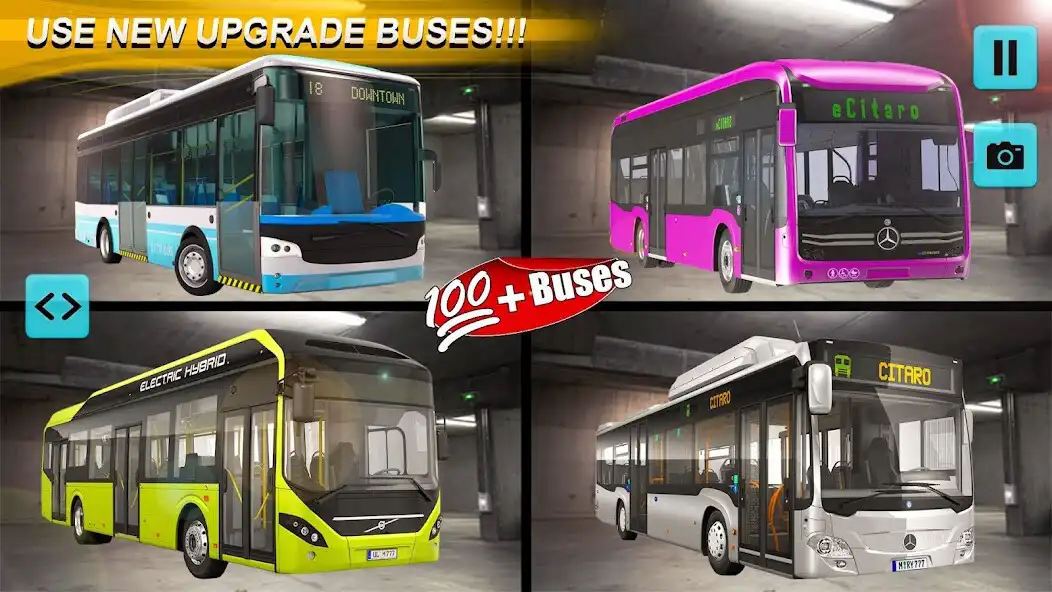 Play Modern Bus Simulator 2023 as an online game Modern Bus Simulator 2023 with UptoPlay