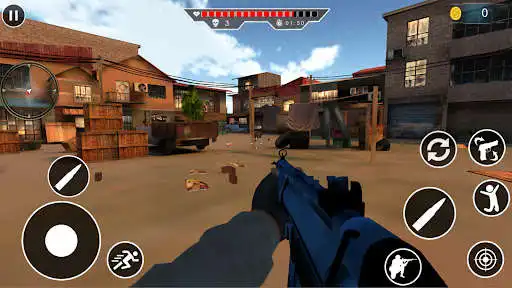 Play Modern Counter Strike War Game as an online game Modern Counter Strike War Game with UptoPlay