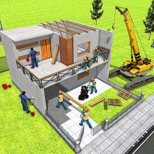 Free play online Modern Home Design  House Construction Games 3D APK