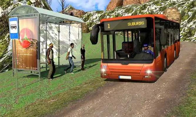 Play Modern Off-road Tourist Bus Simulator!