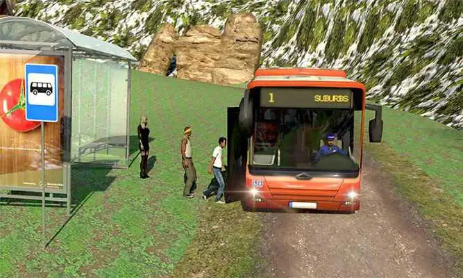 Play Modern Off-road Tourist Bus Simulator!