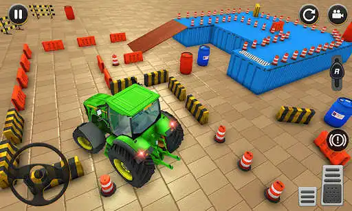 Play Modern Tractor Parking Game 3D  and enjoy Modern Tractor Parking Game 3D with UptoPlay