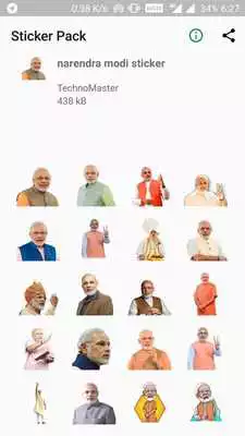 Play Modi Stickers , WAStickerApps