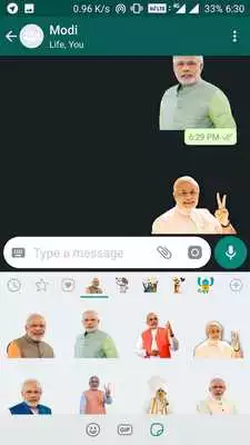 Play Modi Stickers , WAStickerApps