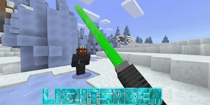 Play Mod Lightsaber for MCPE