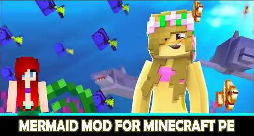 Play Mod Mermaid for Minecraft PE as an online game Mod Mermaid for Minecraft PE with UptoPlay