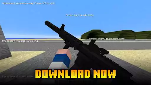 Play Mods guns for Minecraft pe  and enjoy Mods guns for Minecraft pe with UptoPlay