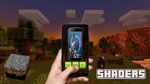 Play Mod Shader Realistic Addon Minecraft MCPE as an online game Mod Shader Realistic Addon Minecraft MCPE with UptoPlay