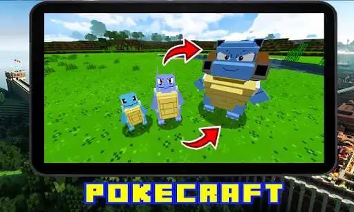 Play Mods Pokecraft for Minecraft as an online game Mods Pokecraft for Minecraft with UptoPlay