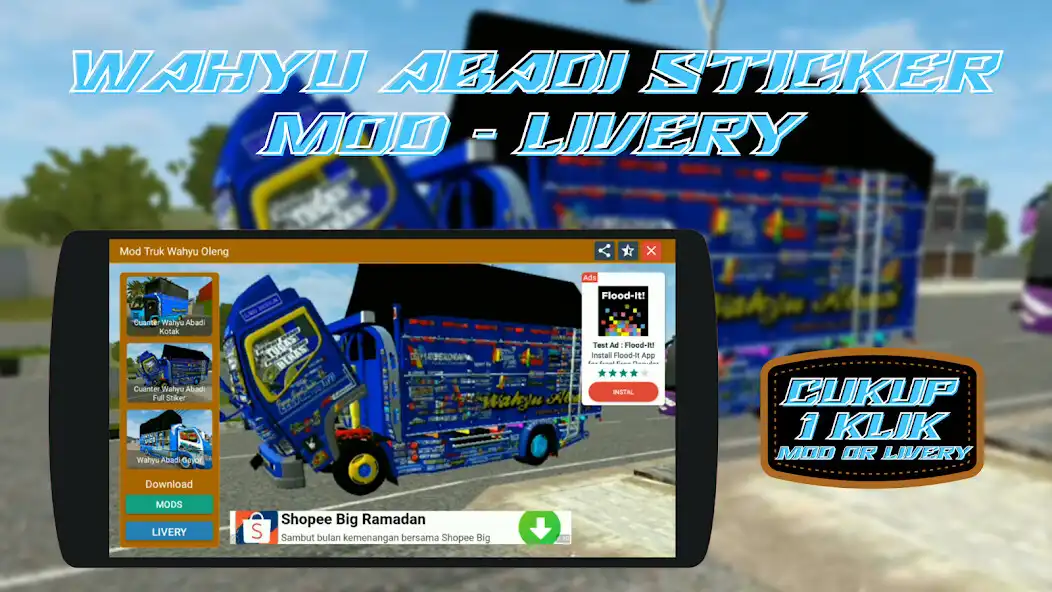 Play Mod Truk Wahyu Oleng  and enjoy Mod Truk Wahyu Oleng with UptoPlay