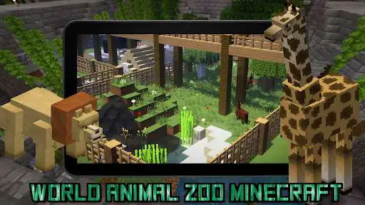 Play Mod World Animal Zoo Minecraft  and enjoy Mod World Animal Zoo Minecraft with UptoPlay