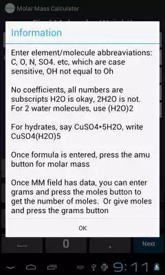 Play Molar Mass Calculator