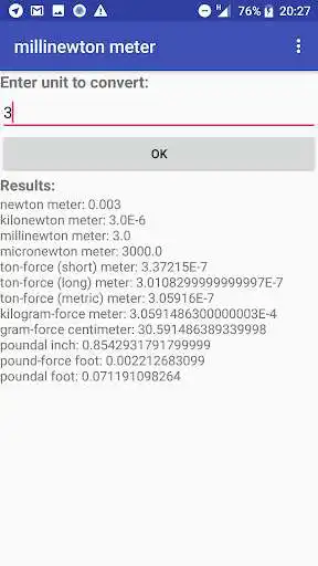 Play Moment of force converter