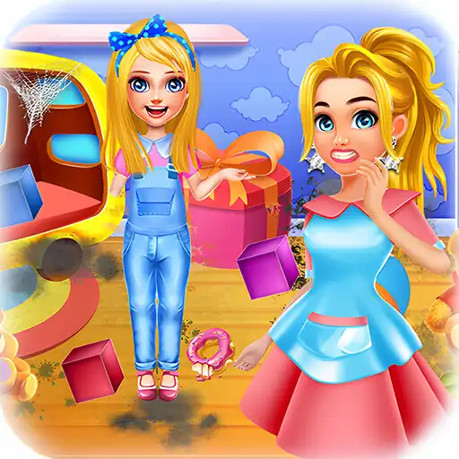 Play Mommy  baby house cleaning APK