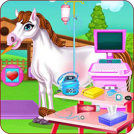 Free play online Mommy Horse and her Little Baby  APK