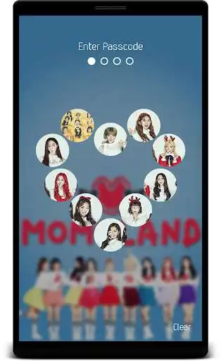 Play Momoland Lock Screen as an online game Momoland Lock Screen with UptoPlay