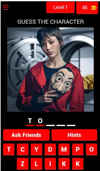 Play Money Heist Quiz  and enjoy Money Heist Quiz with UptoPlay