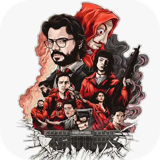 Play Money Heist Wallpaper for Characters Cast, Costume APK