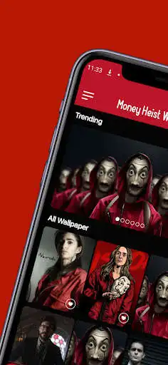 Play Money Heist Wallpapers HD 4K as an online game Money Heist Wallpapers HD 4K with UptoPlay