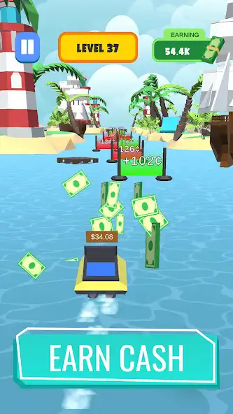 Play Money Run Water 3D  and enjoy Money Run Water 3D with UptoPlay