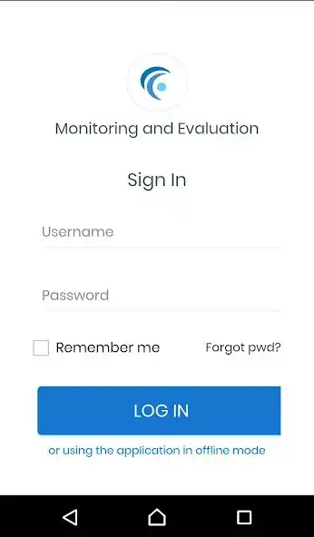 Play Monitoring  Evaluation Mobile App  and enjoy Monitoring  Evaluation Mobile App with UptoPlay