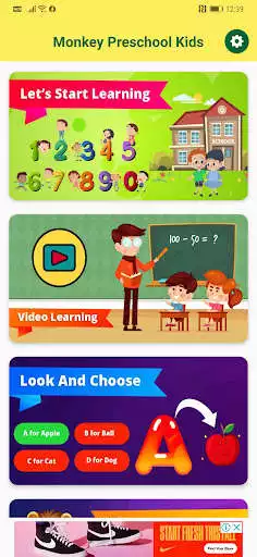 Play Monkey Preschool Kids  and enjoy Monkey Preschool Kids with UptoPlay