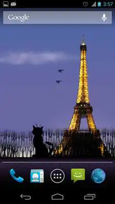 Play Mon Paris Live Wallpaper Free