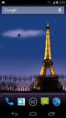 Play Mon Paris Live Wallpaper Free