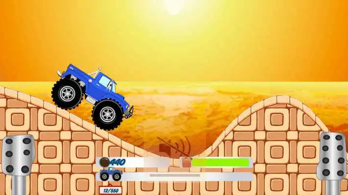 Play Monster Cars Race