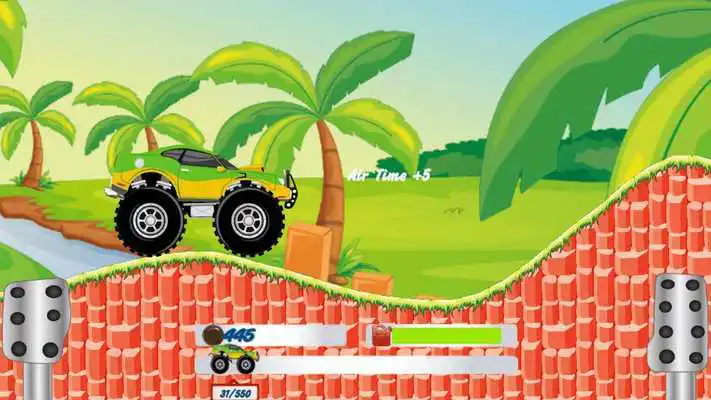 Play Monster Cars Race