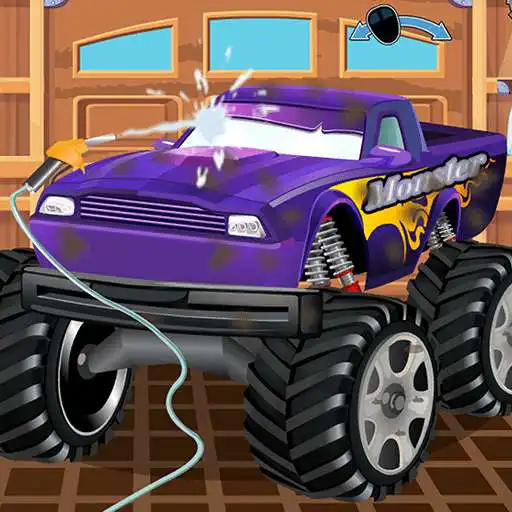 Free play online Monster Car Wash  APK