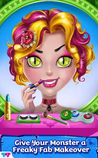 Play Monster Hair Salon as an online game Monster Hair Salon with UptoPlay