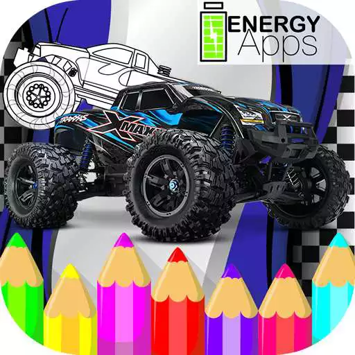 Play Monster Truck Coloring Book APK