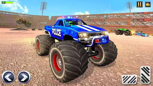 Play Monster Truck Derby Crash Game  and enjoy Monster Truck Derby Crash Game with UptoPlay