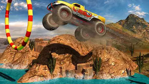 Play Monster truck offroad game as an online game Monster truck offroad game with UptoPlay