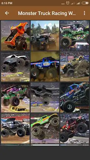 Play Monster Truck Racing Wallpaper as an online game Monster Truck Racing Wallpaper with UptoPlay