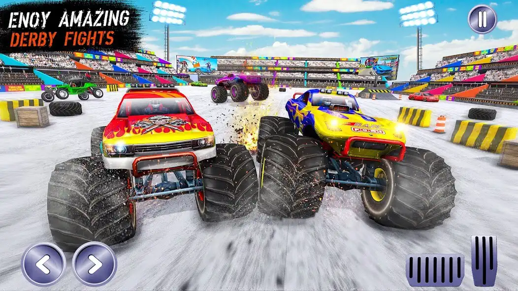 Play Monster Truck Simulator Derby as an online game Monster Truck Simulator Derby with UptoPlay