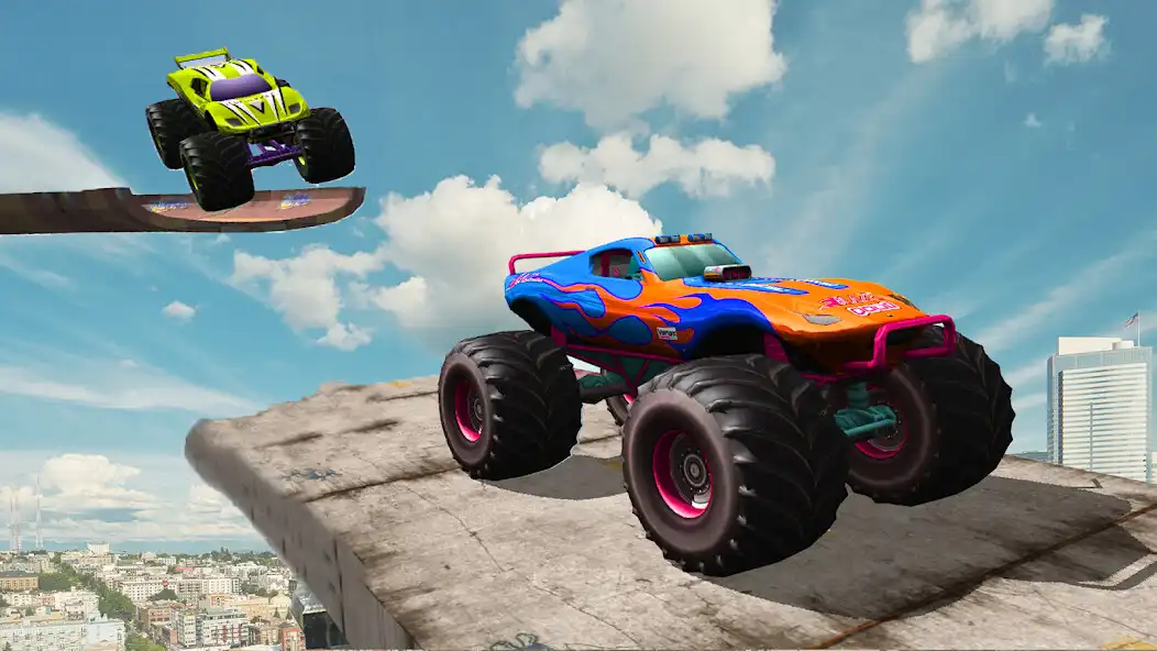 Play Monster Truck Stunt : Car Game  and enjoy Monster Truck Stunt : Car Game with UptoPlay